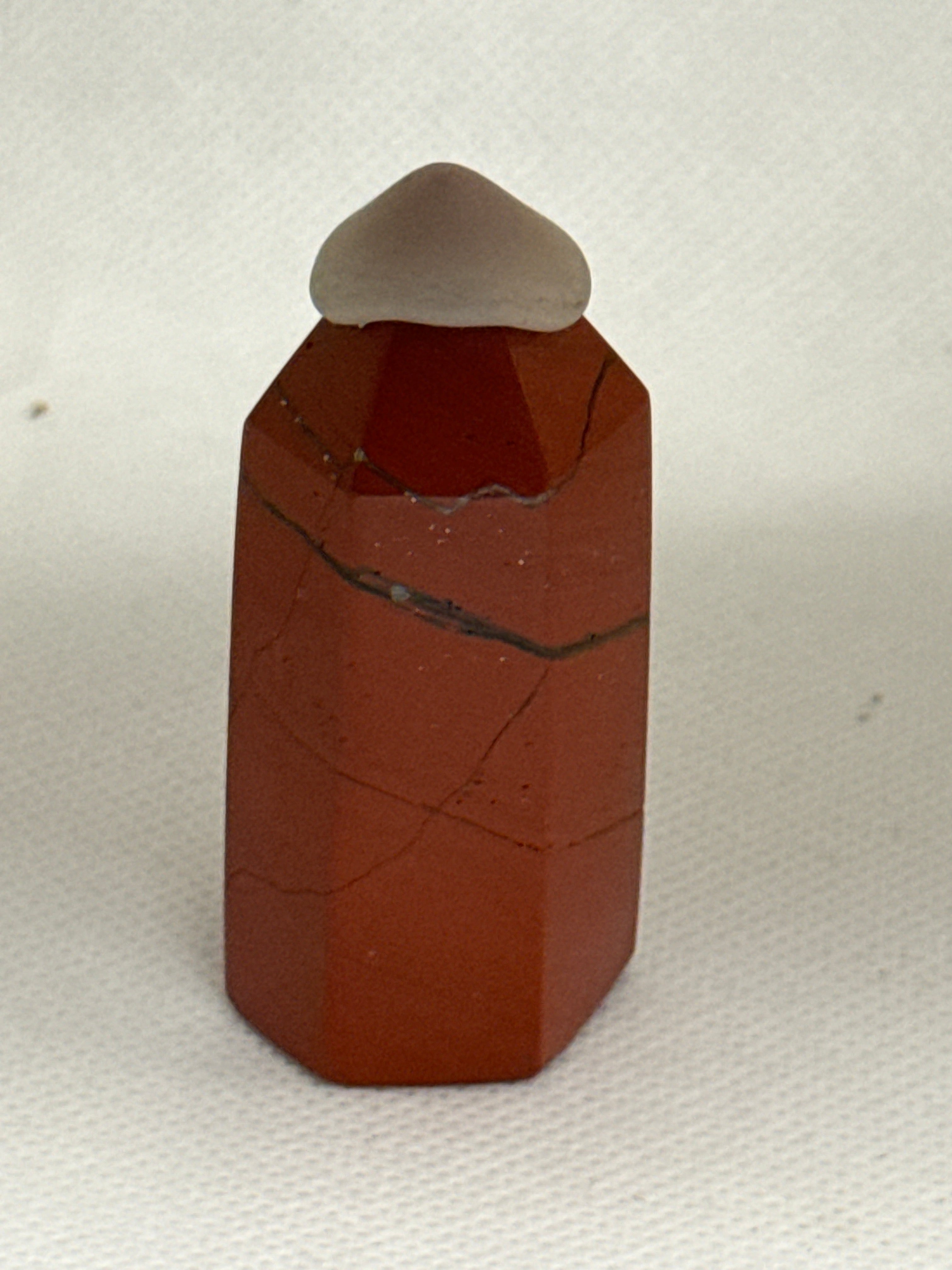 Red Jasper Crystal Towers