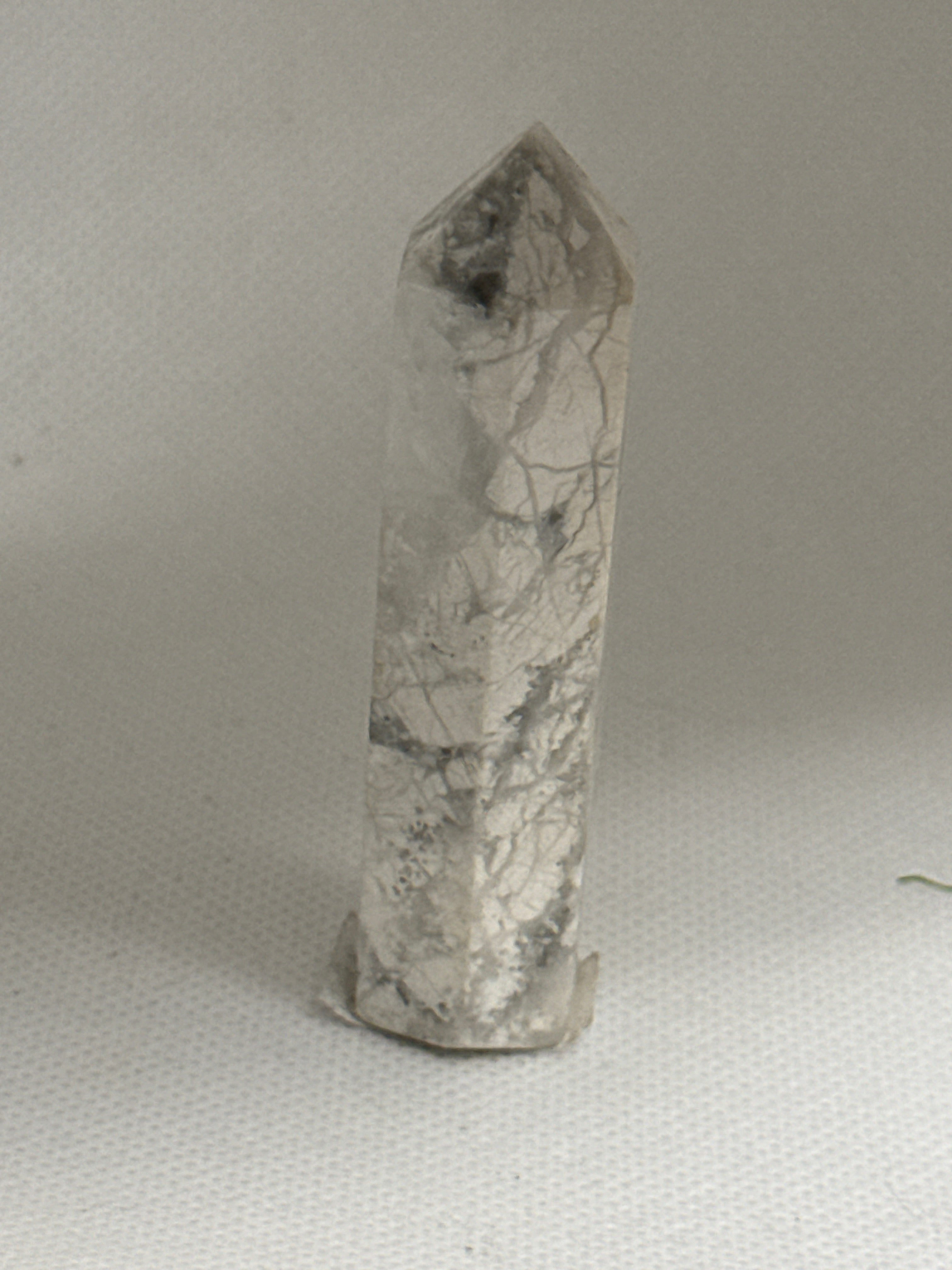 Howlite Crystal Tower