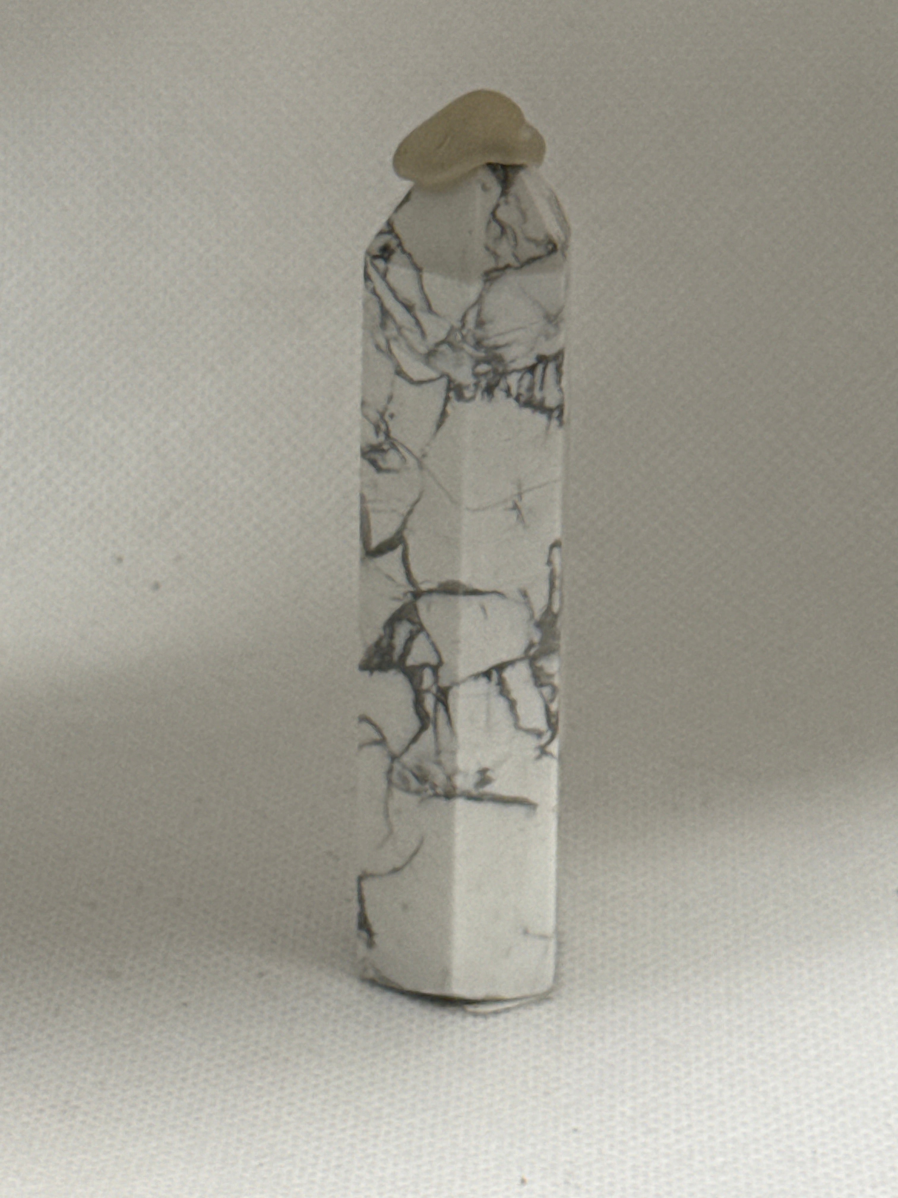 Howlite Crystal Tower