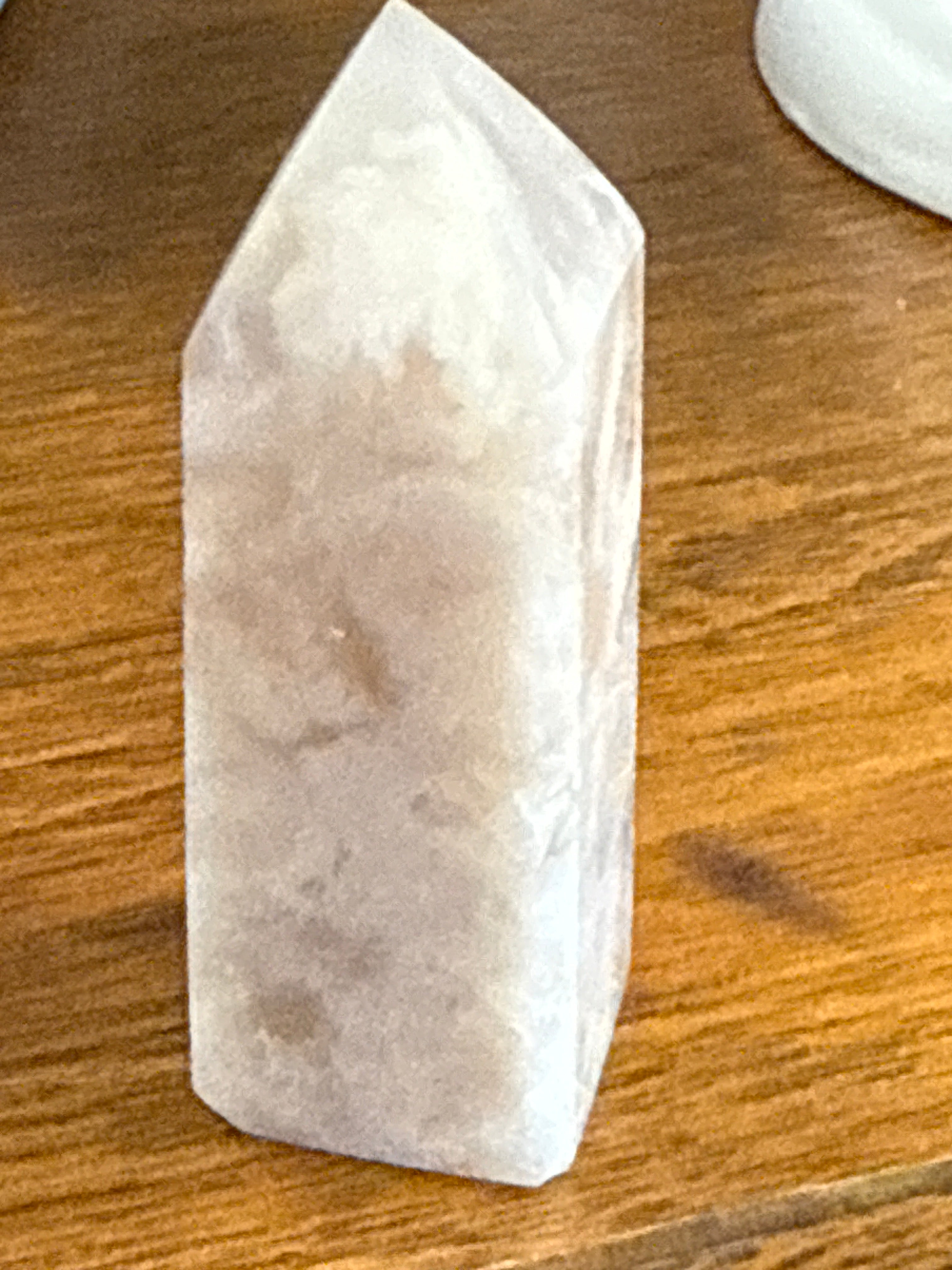 Flower Agate Crystal Tower