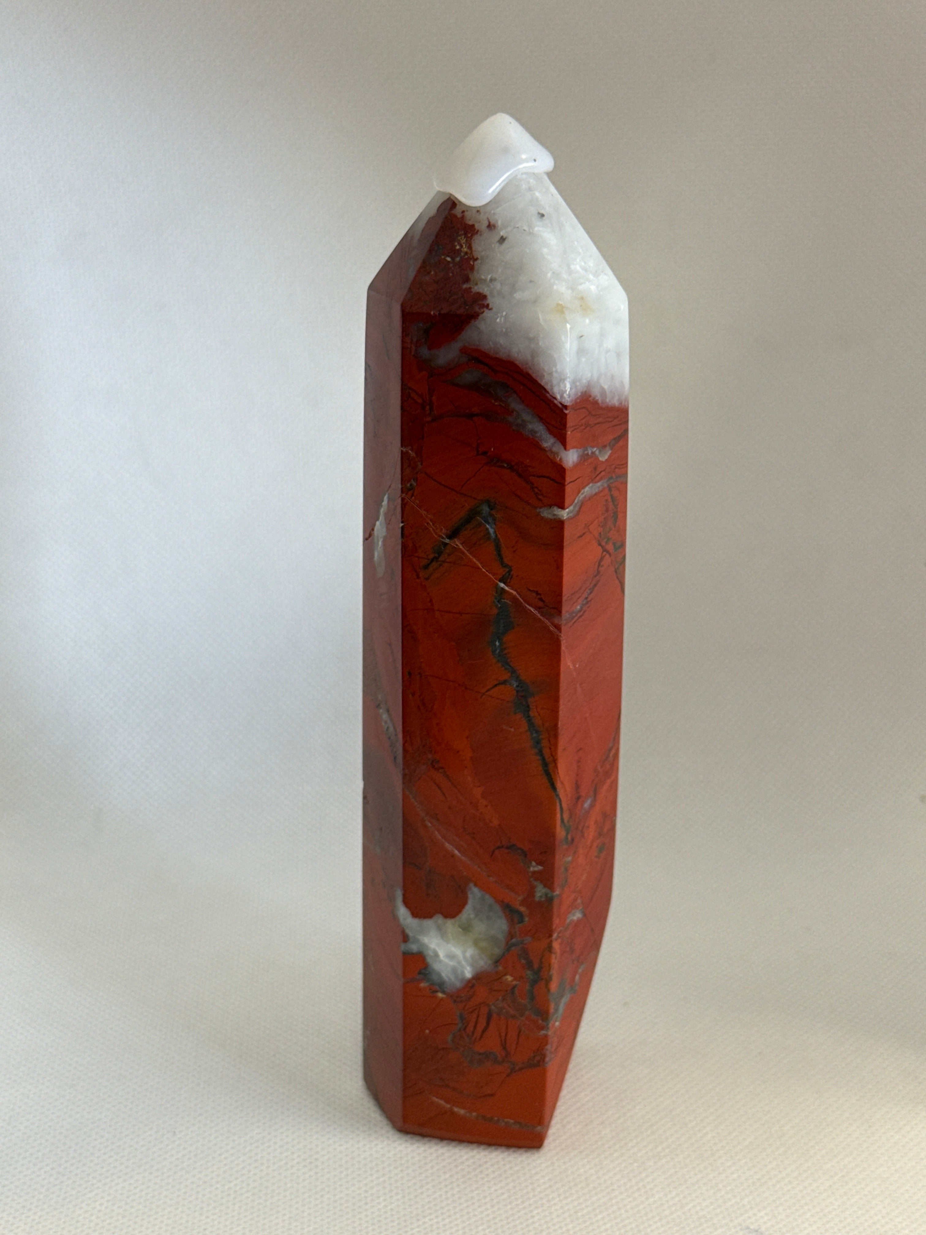 Red Jasper Crystal Towers