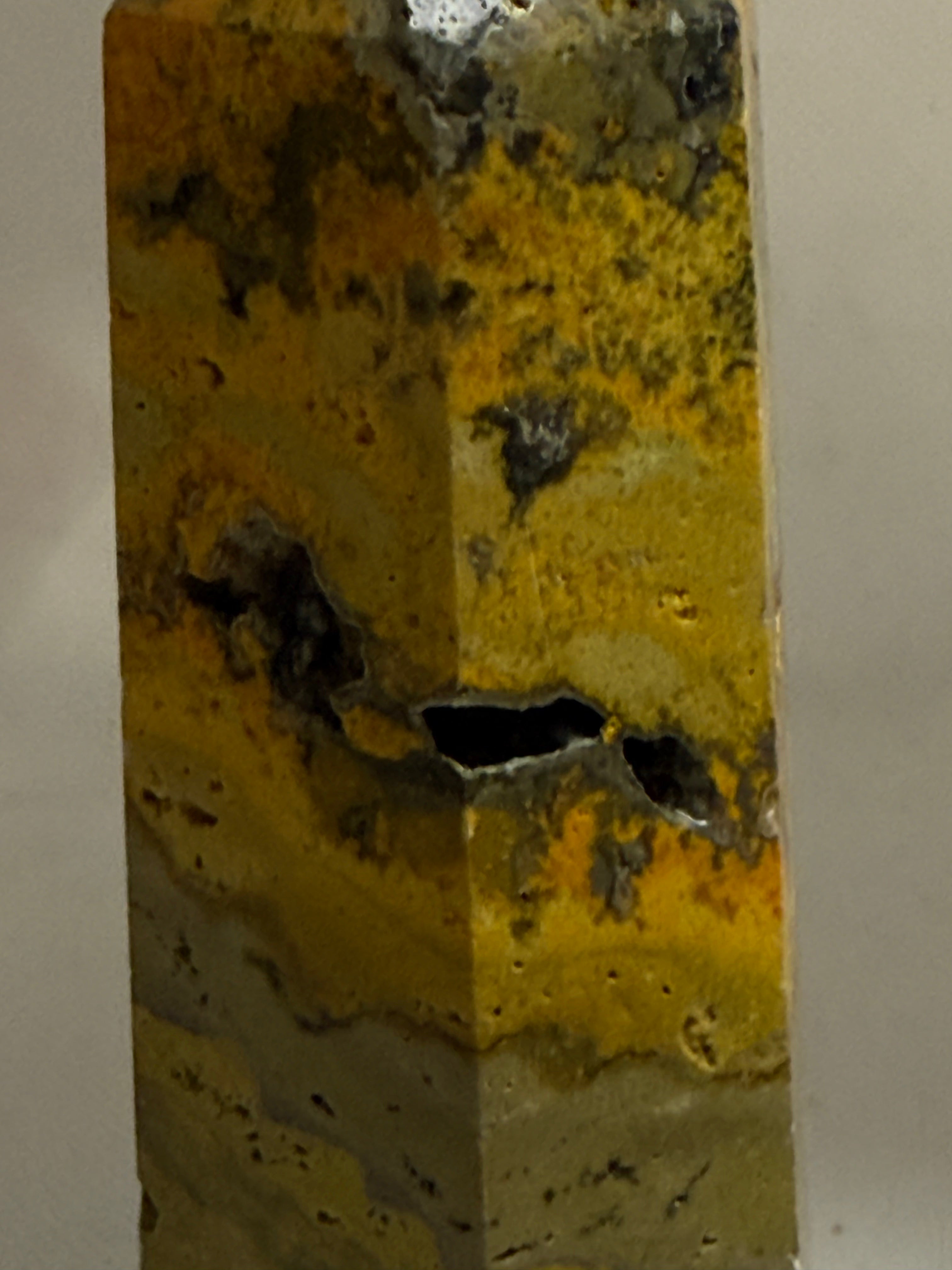 Bumblebee Jasper Crystal Tower