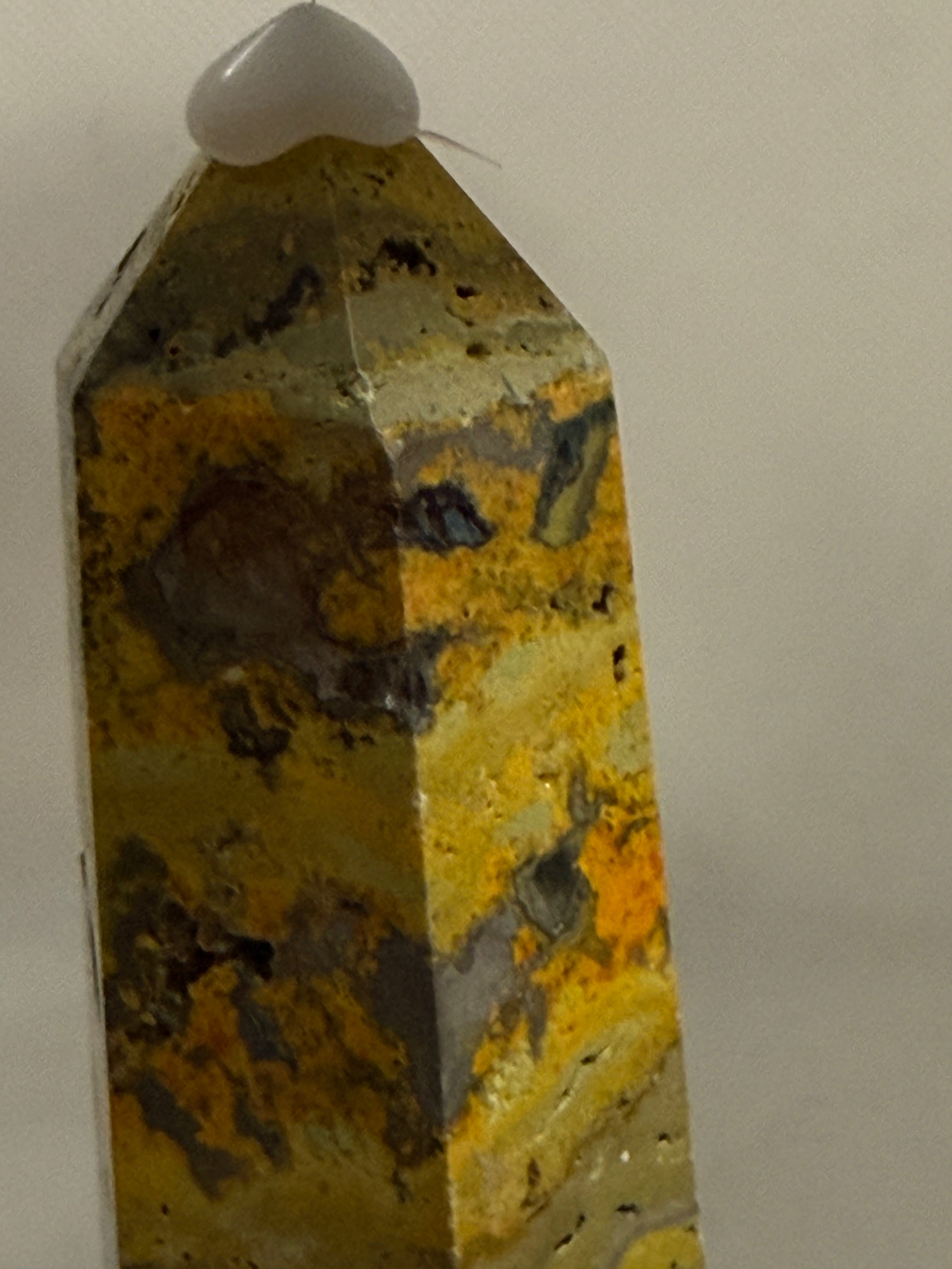 Bumblebee Jasper Crystal Tower