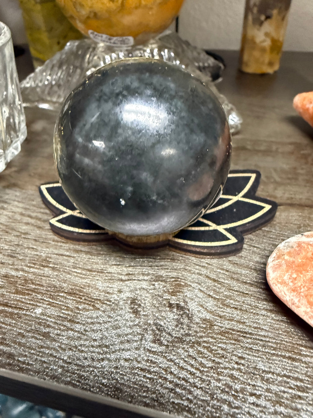 Bumblebee Jasper Crystal Sphere