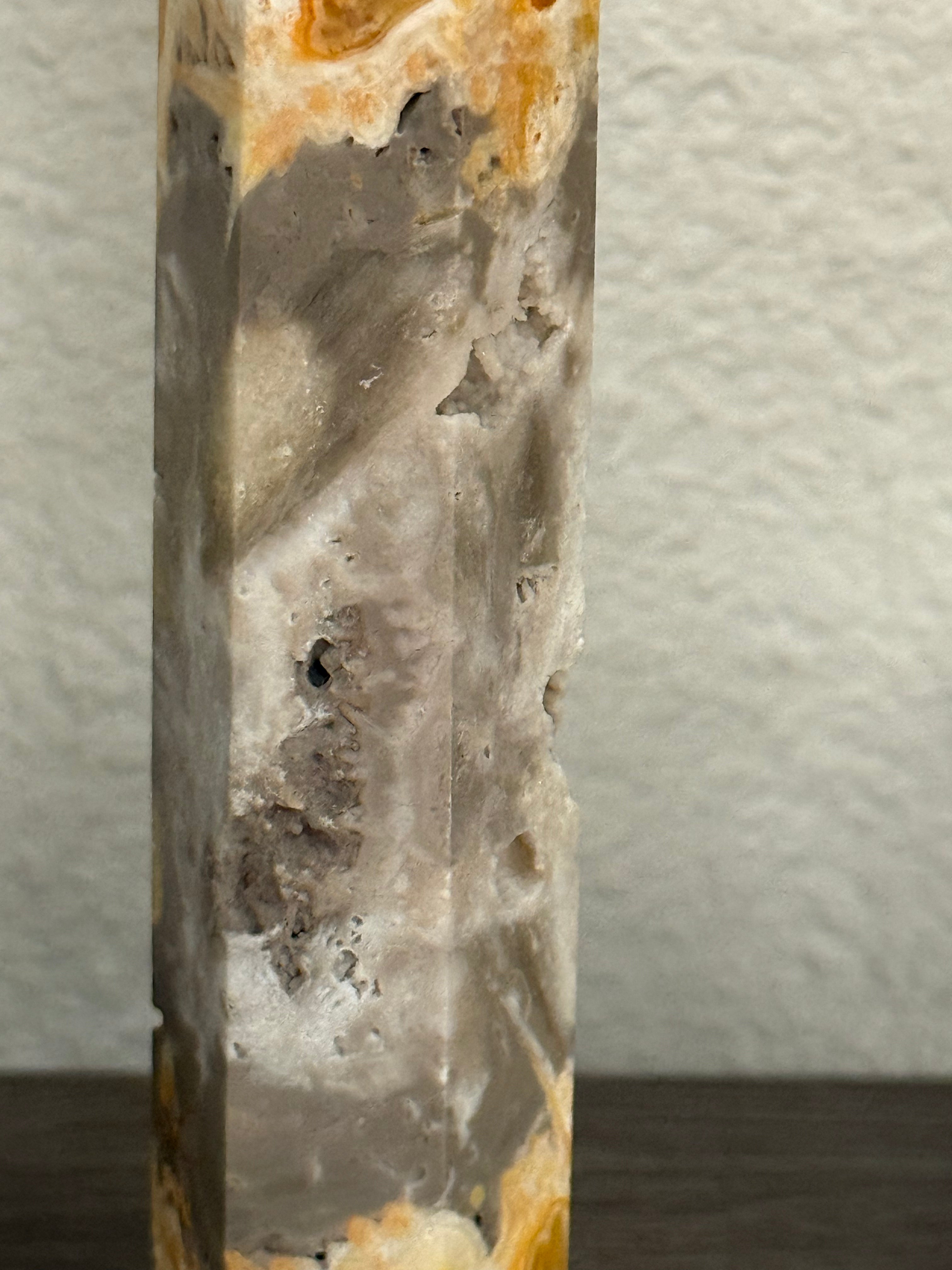 Bumblebee Jasper Crystal Tower