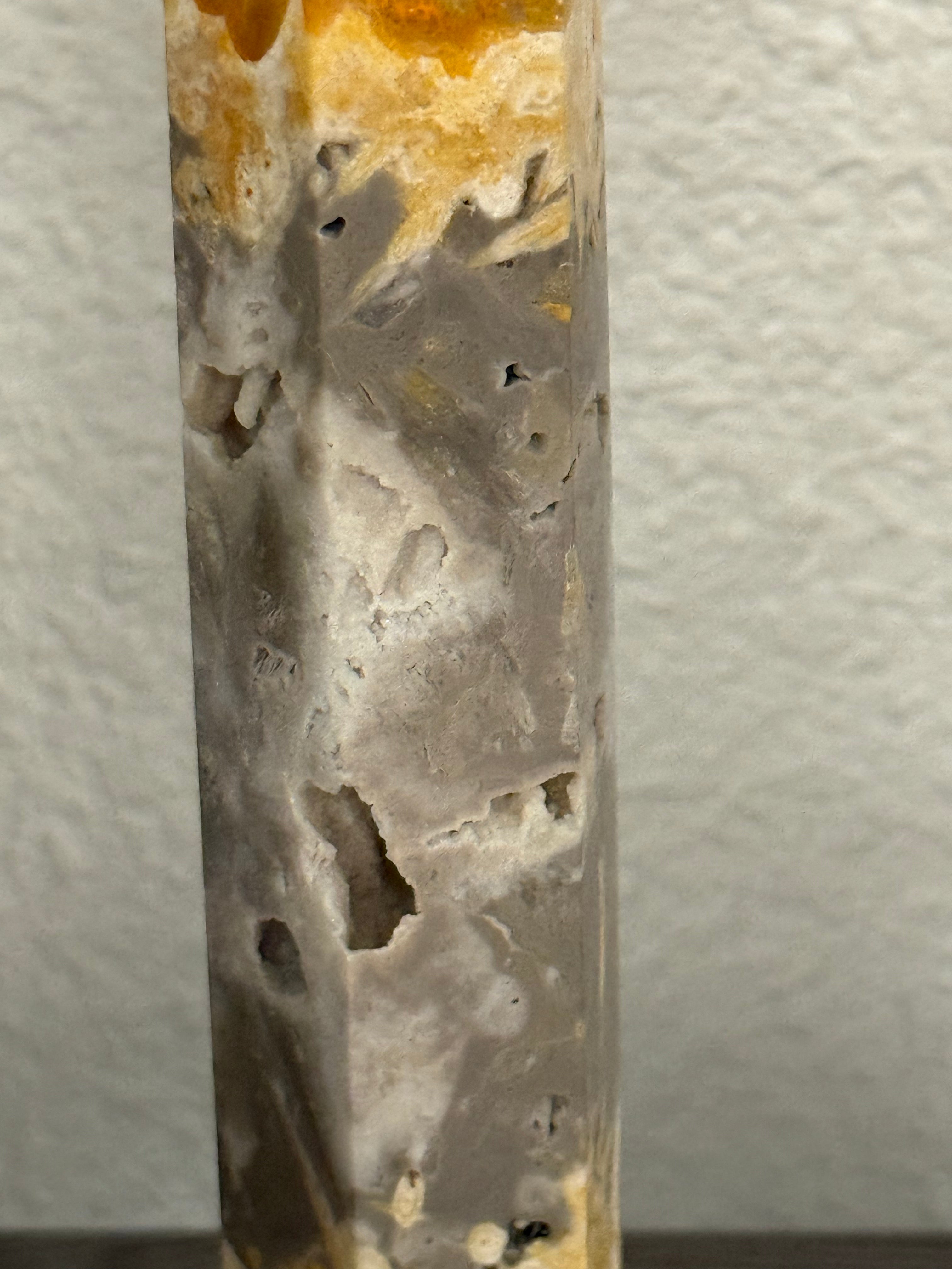 Bumblebee Jasper Crystal Tower