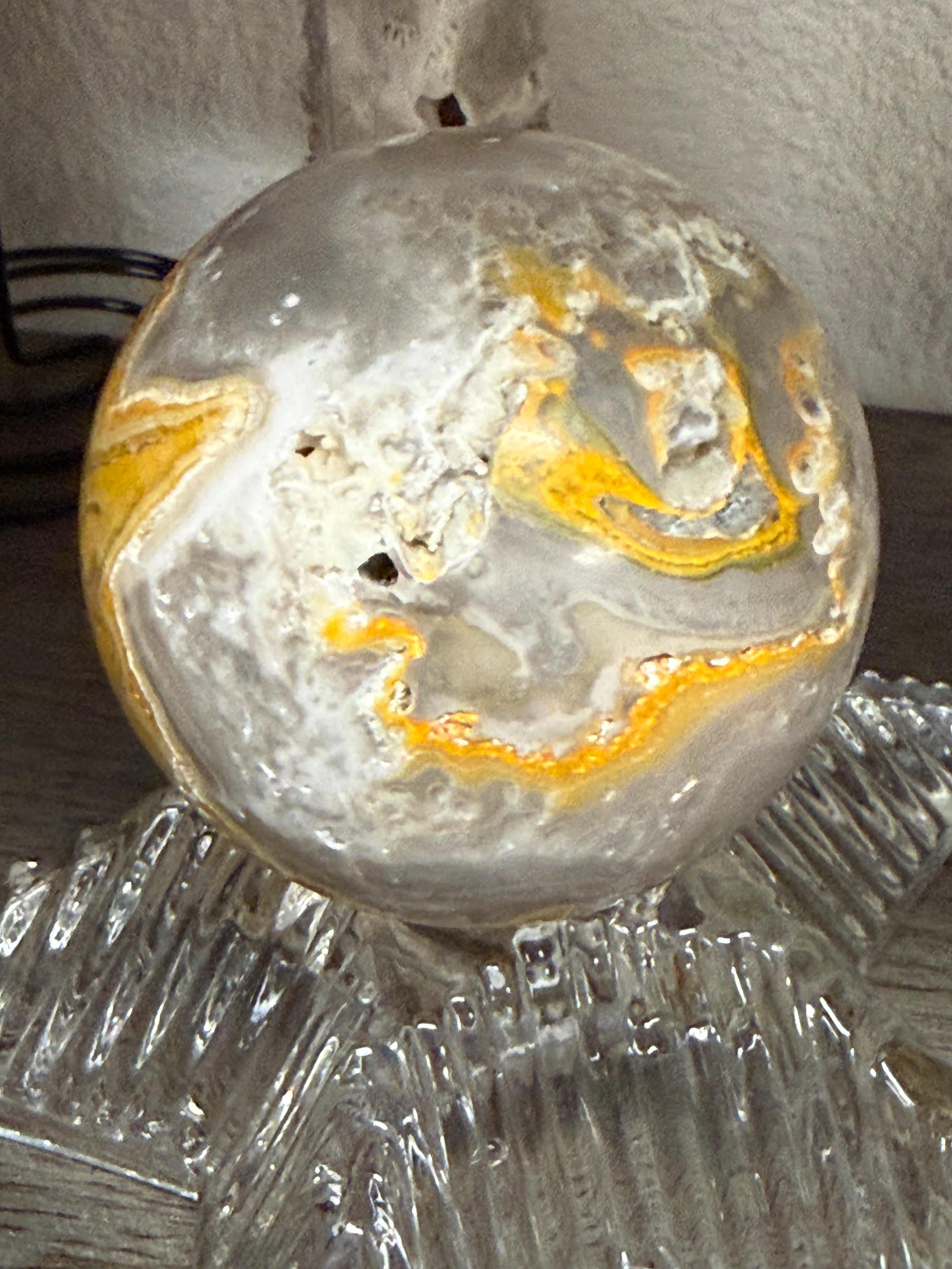 Bumblebee Jasper Crystal Sphere