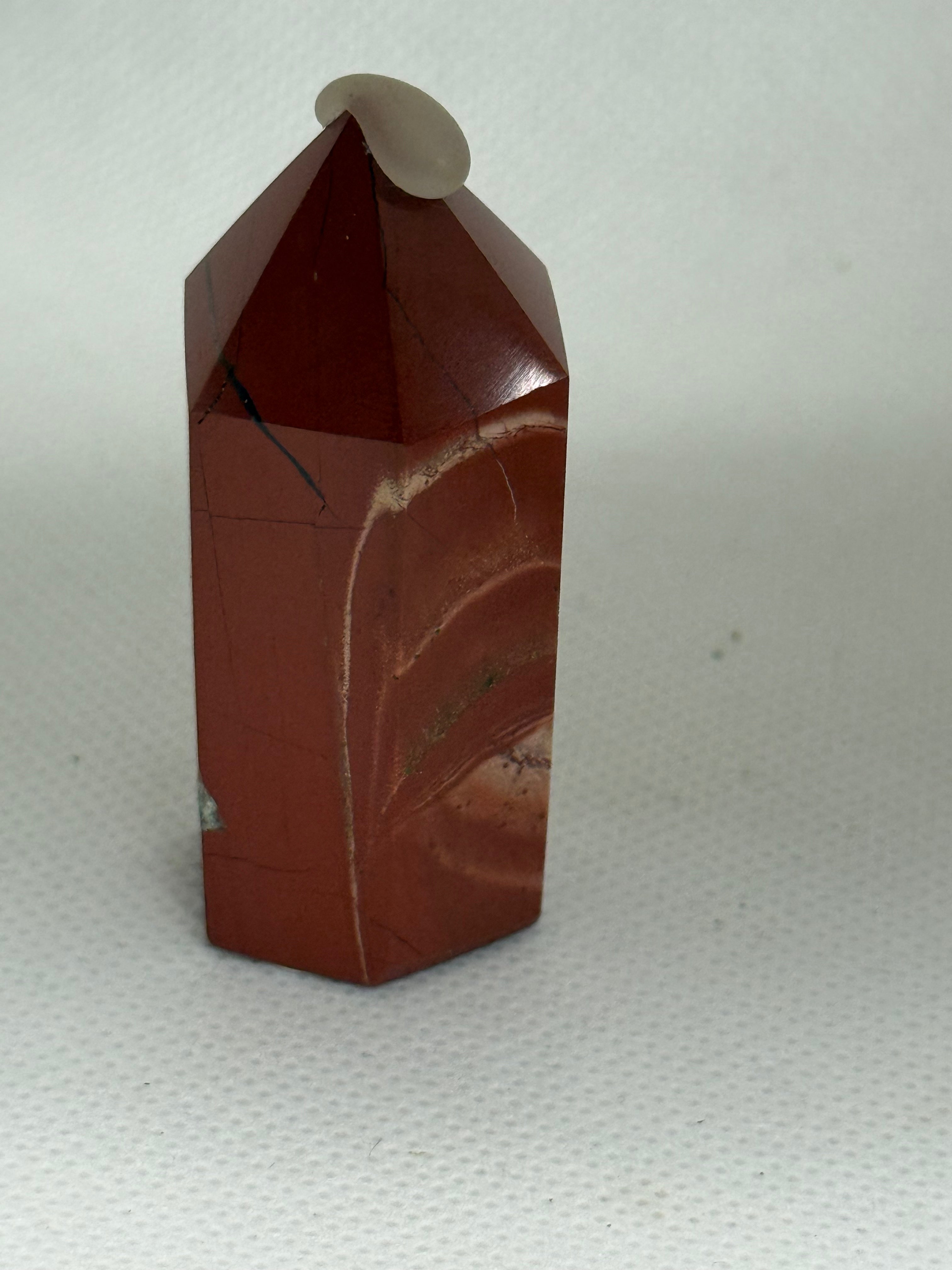 Red Jasper Crystal Towers