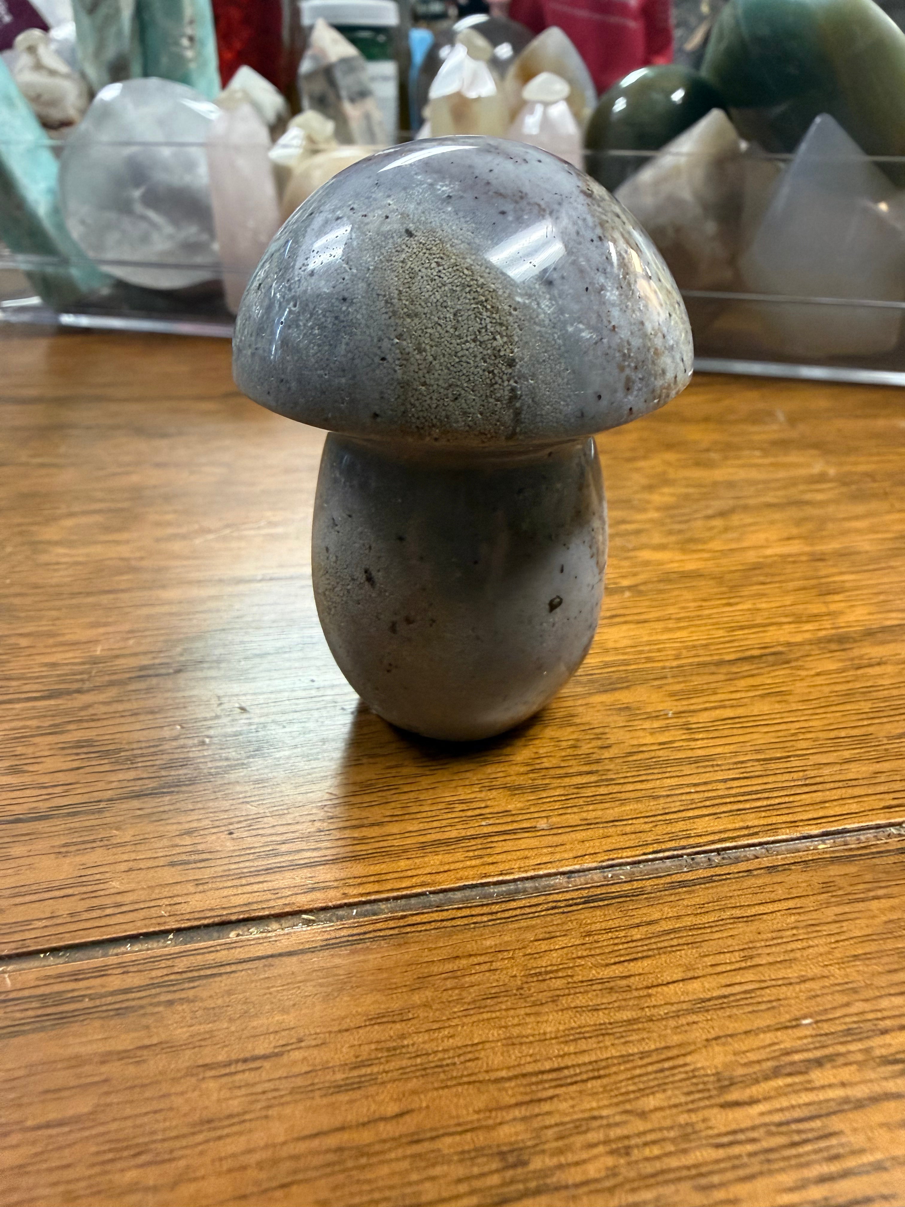 Ocean Jasper Crystal Mushroom