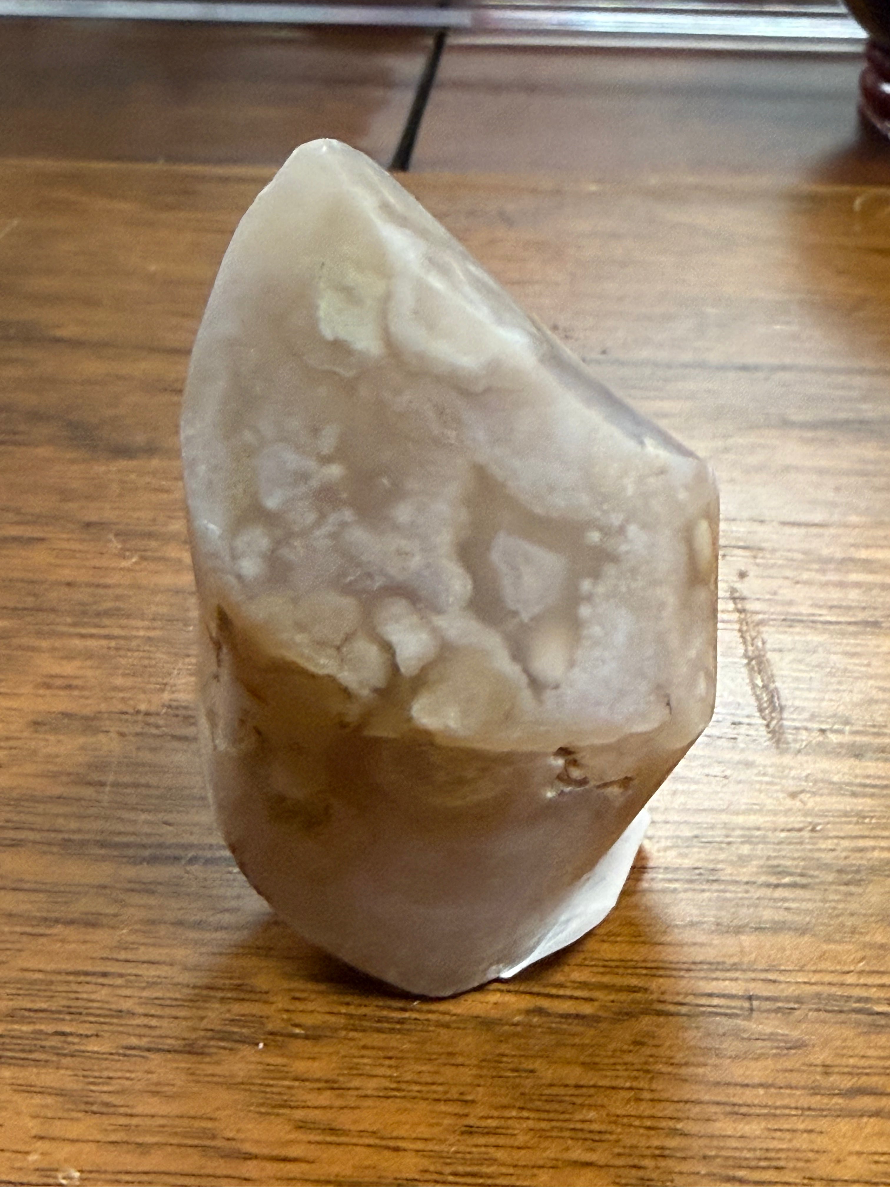 Flower Agate Crystal Flames