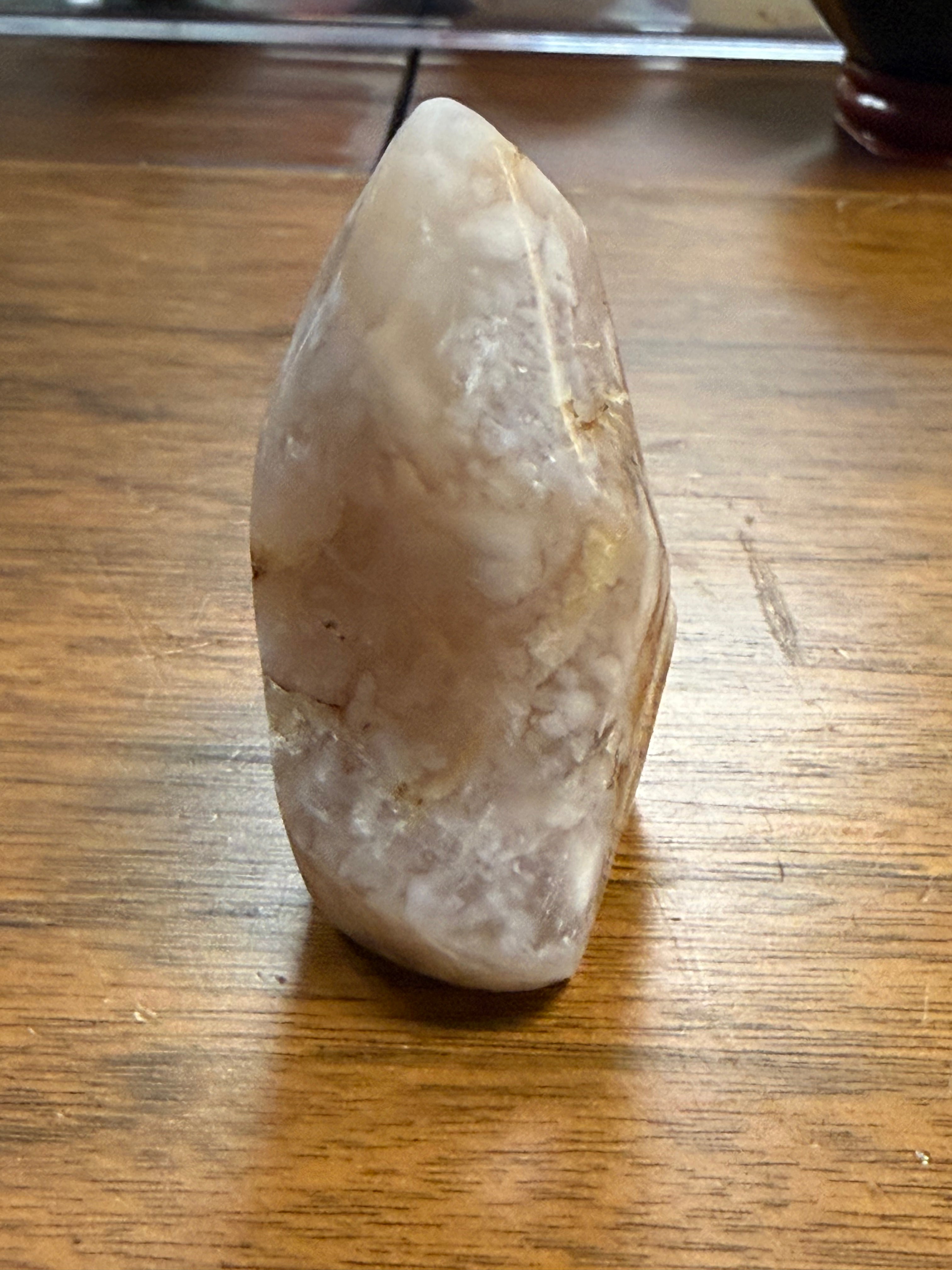 Flower Agate Crystal Flames