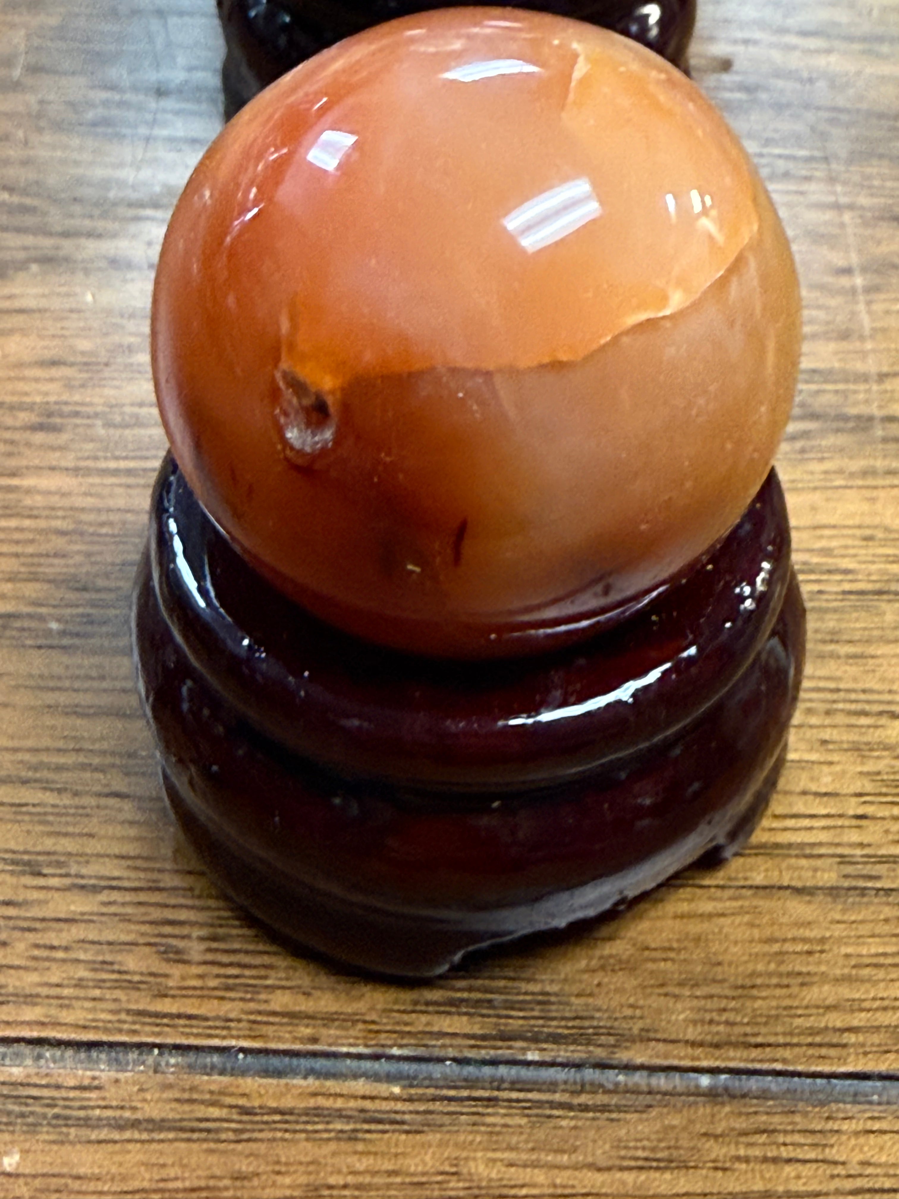 Carnelian Crystal Spheres