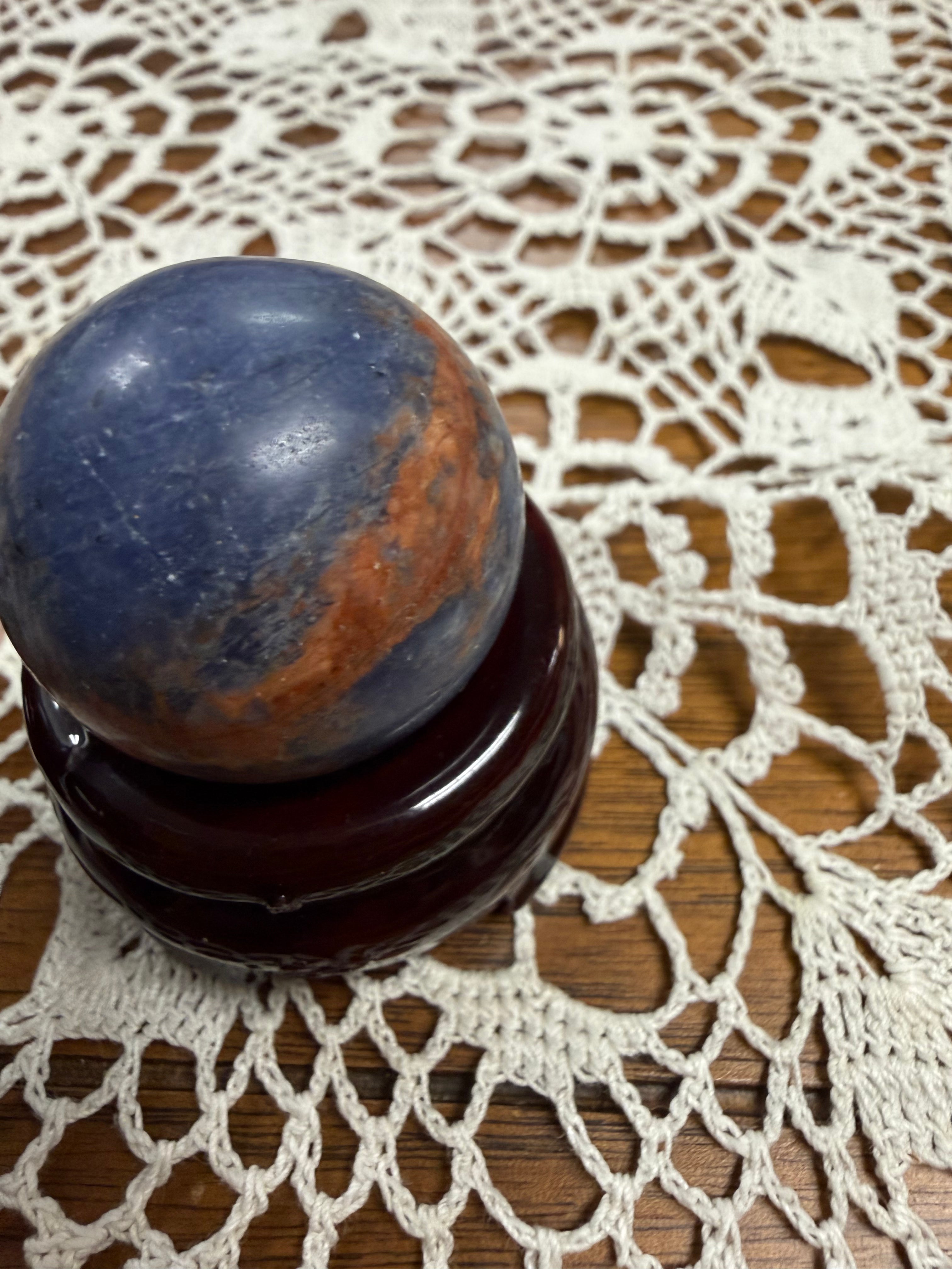 Sodalite Crystal Sphere