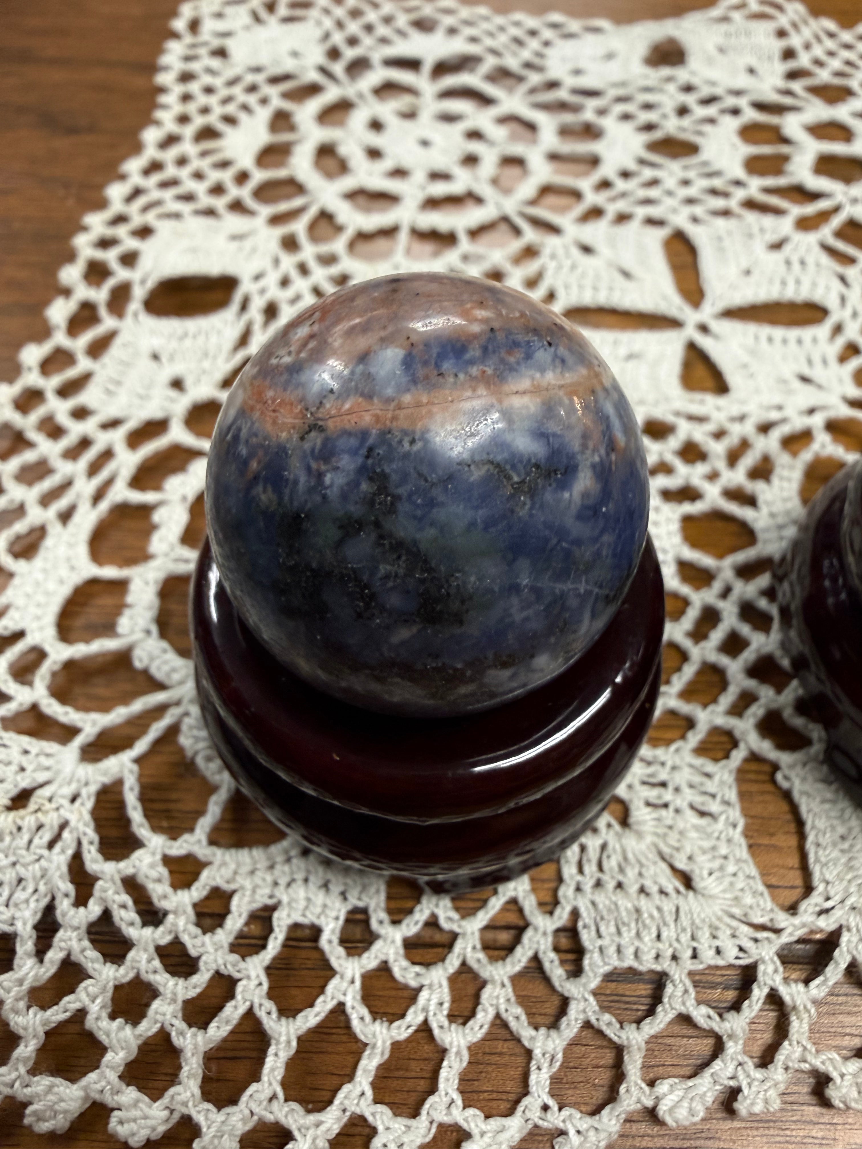 Sodalite Crystal Sphere
