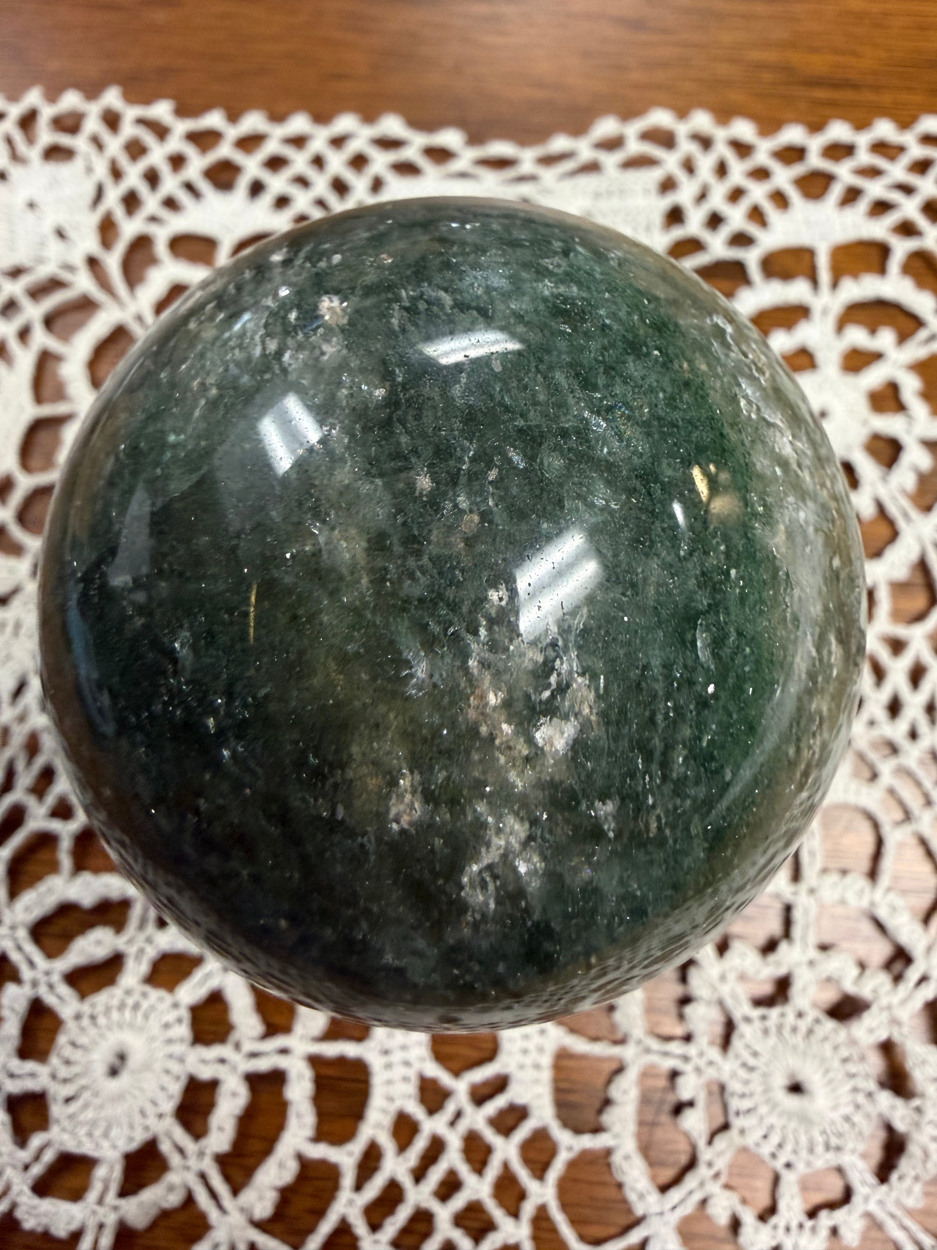 Green Aventurine Crystal Sphere