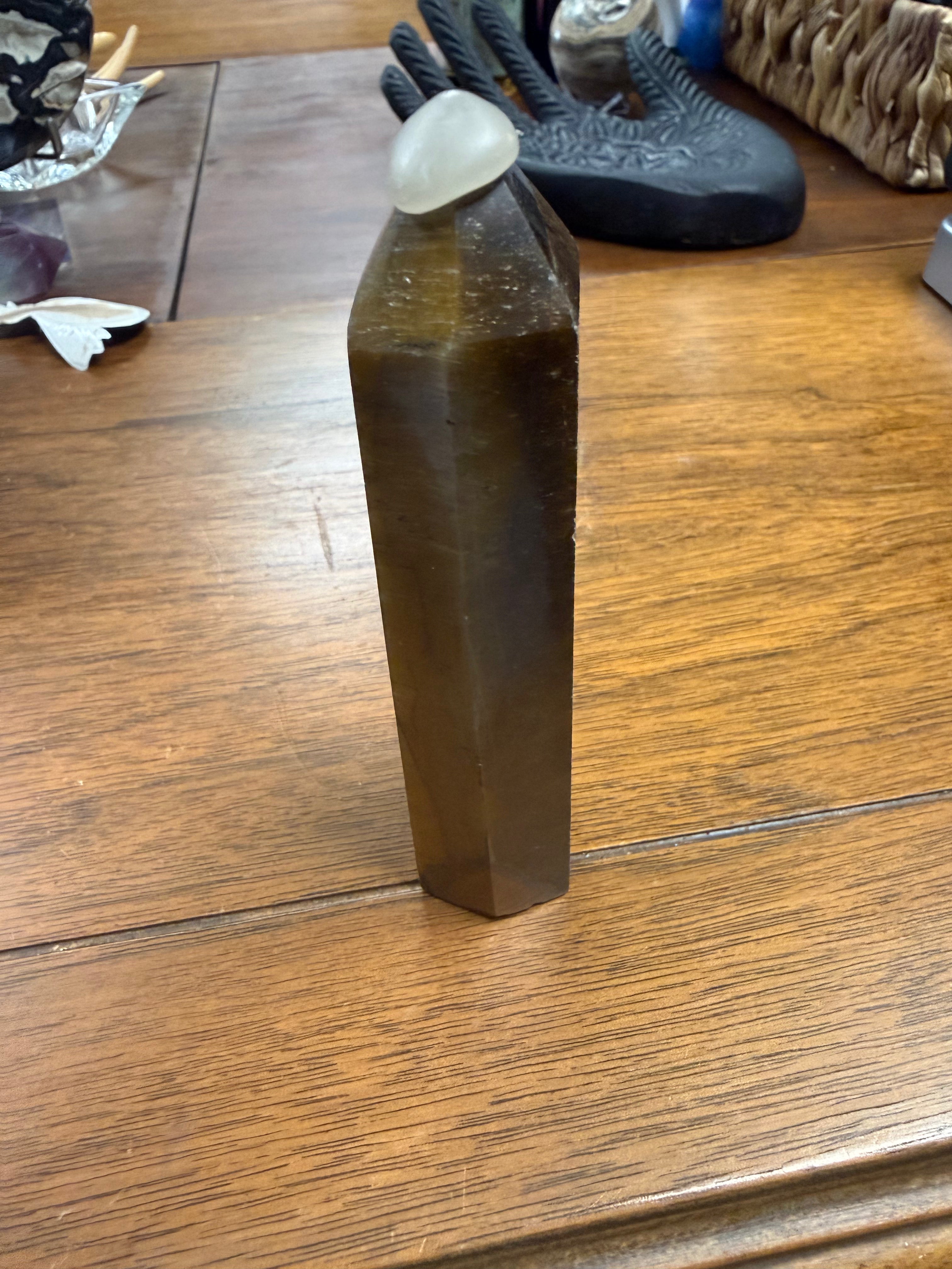 Tiger’s Eye Crystal Tower