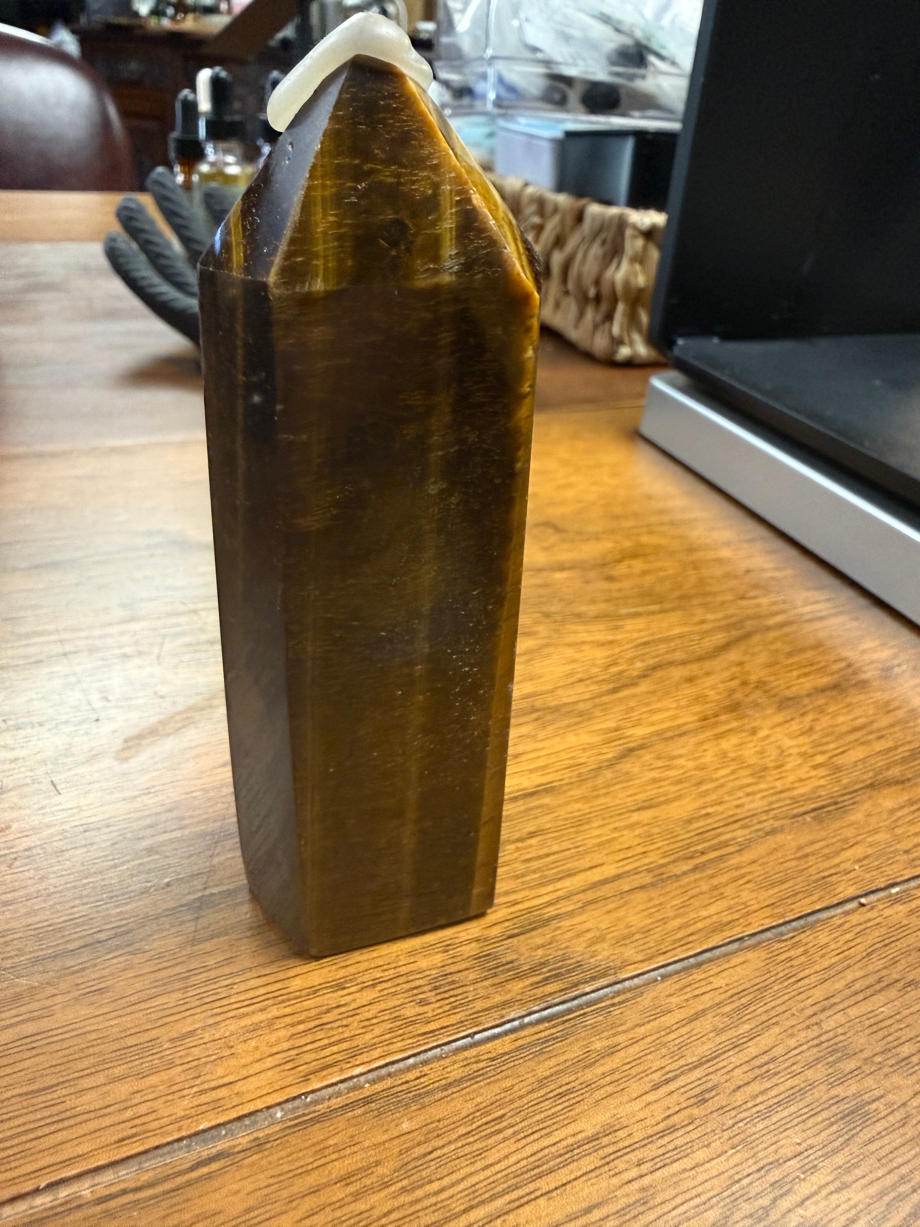 Tiger’s Eye Crystal Tower