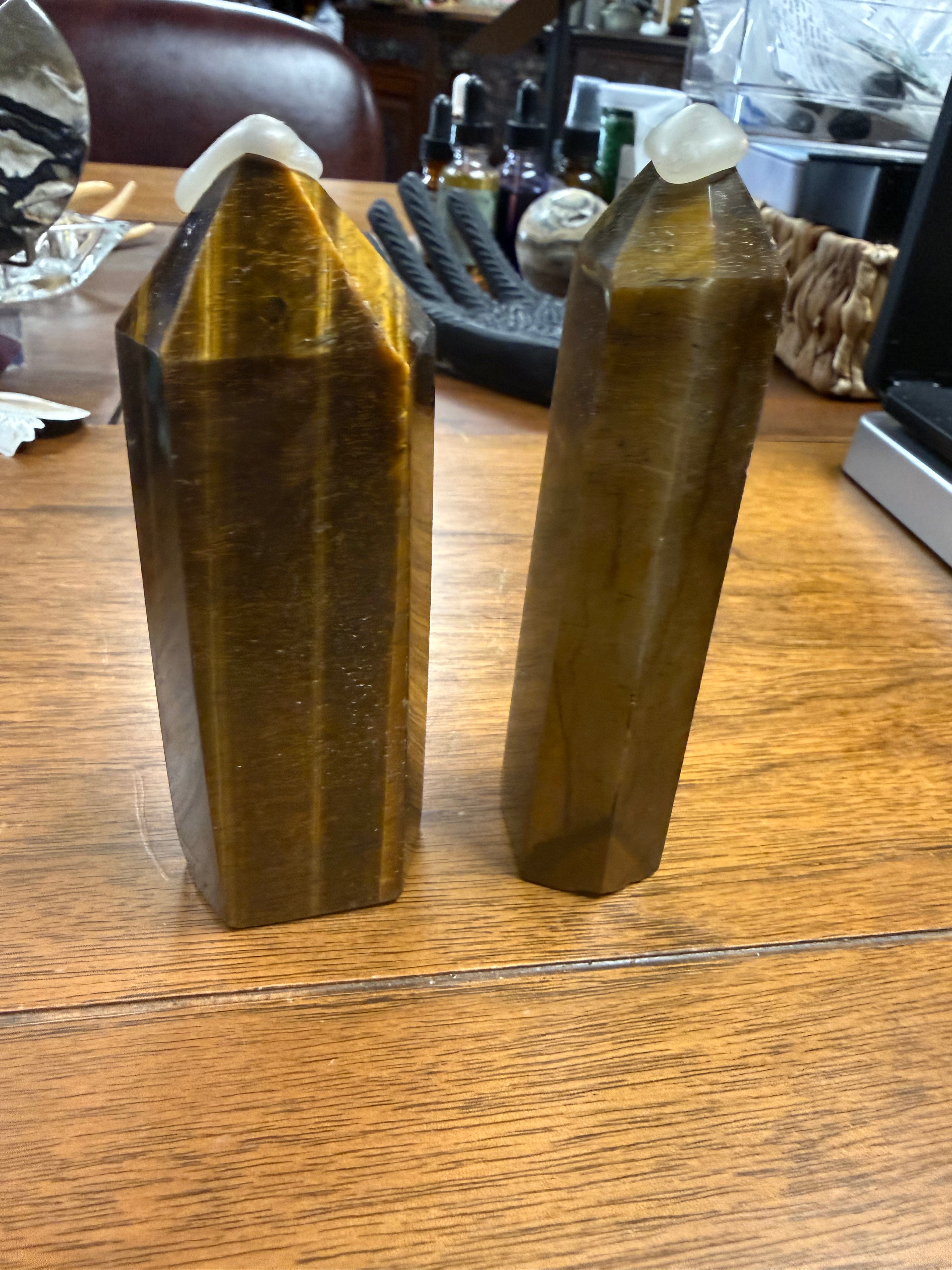 Tiger’s Eye Crystal Tower