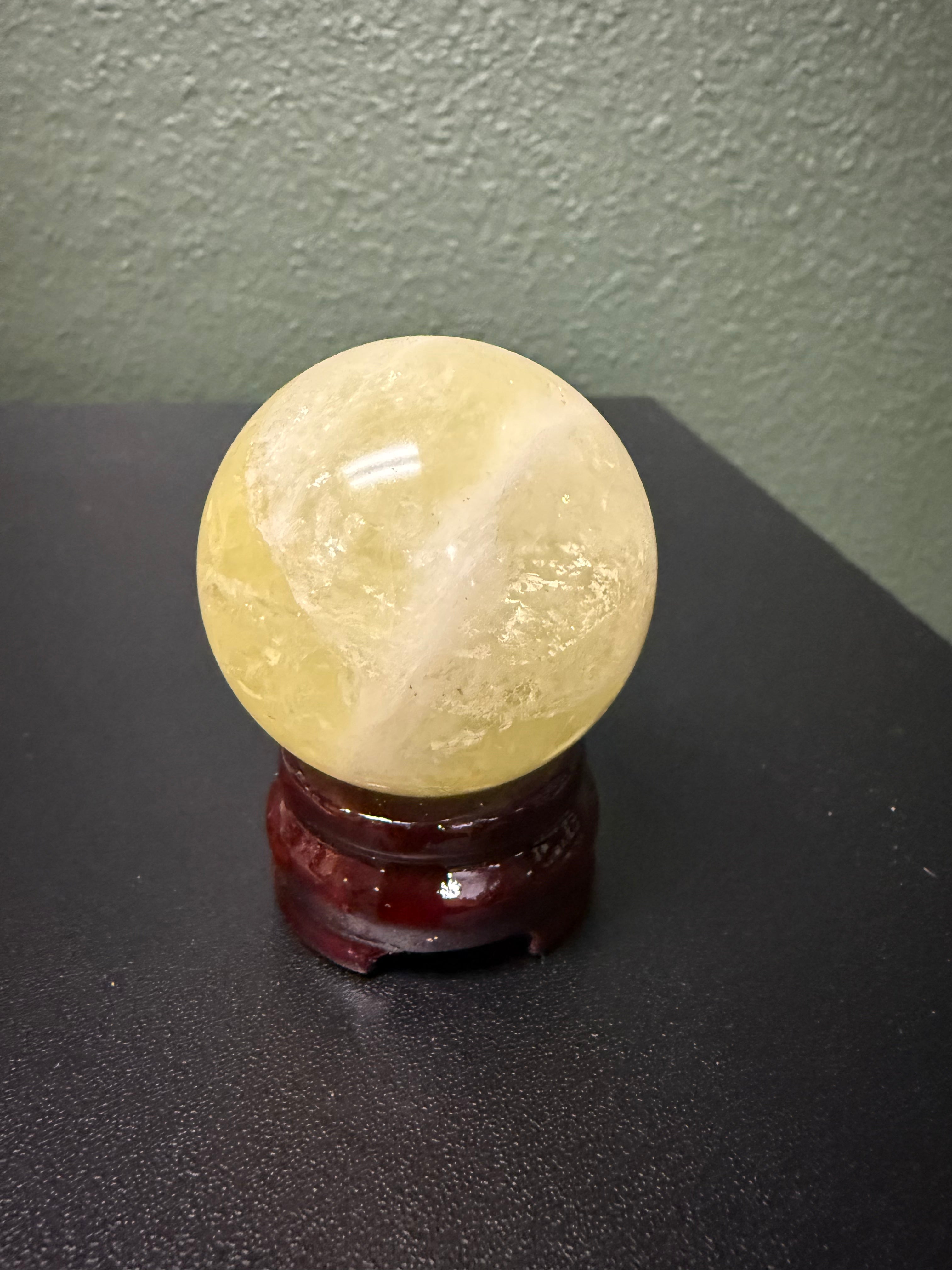 Citrine Quartz Sphere