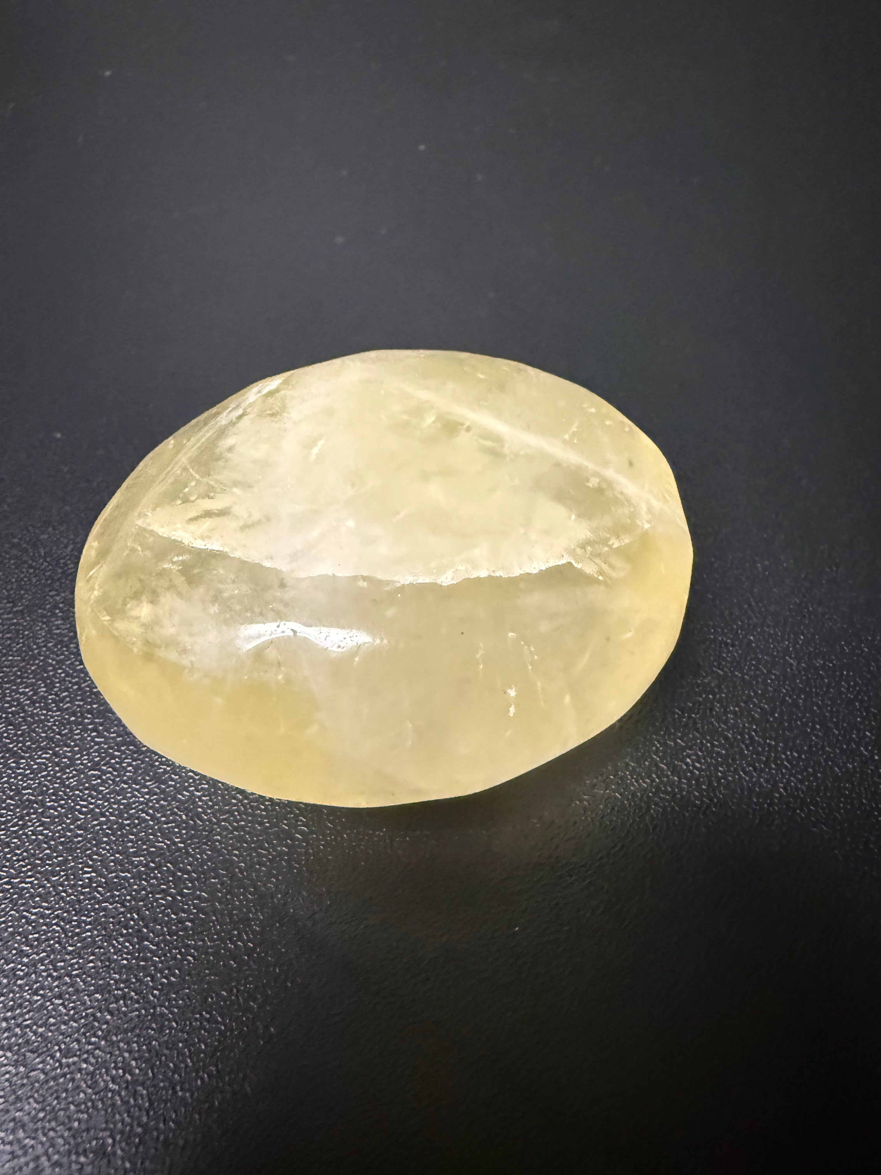 Citrine Quartz Palm Stone