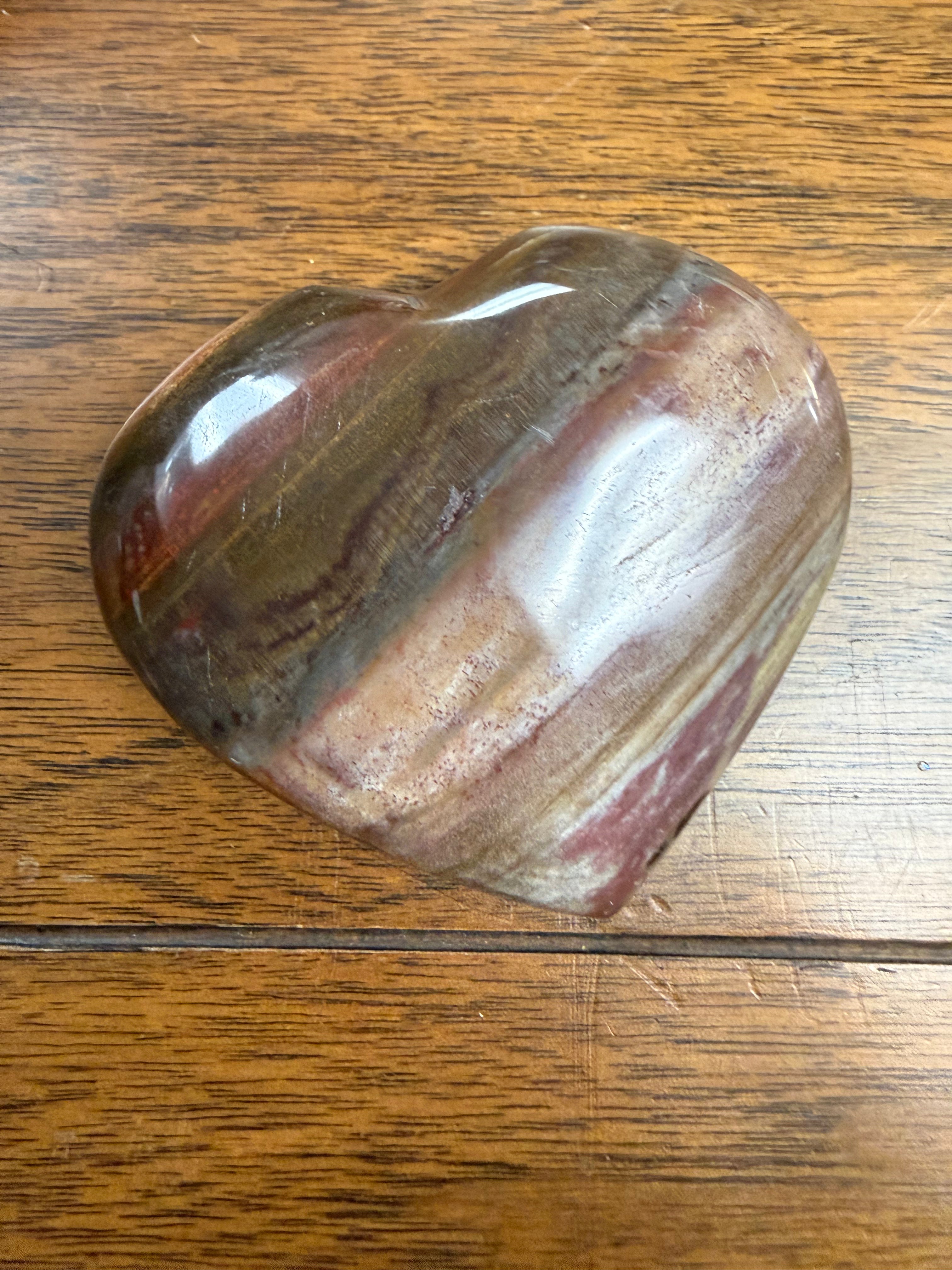 Petrified Wood Heart
