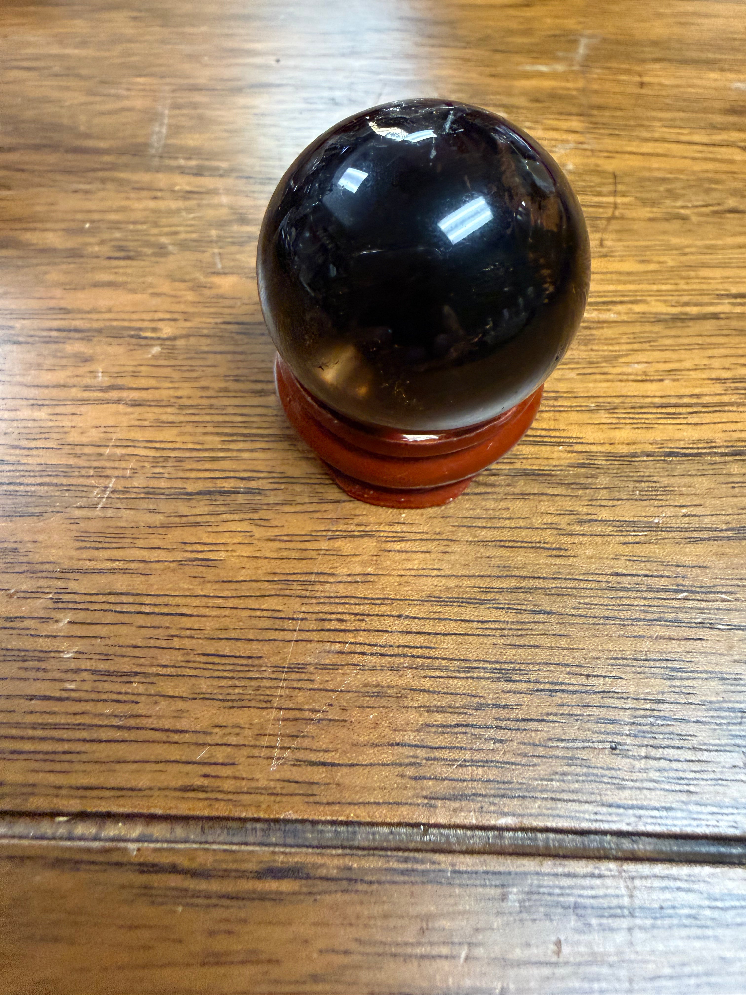 Smoky Quartz Crystal Sphere