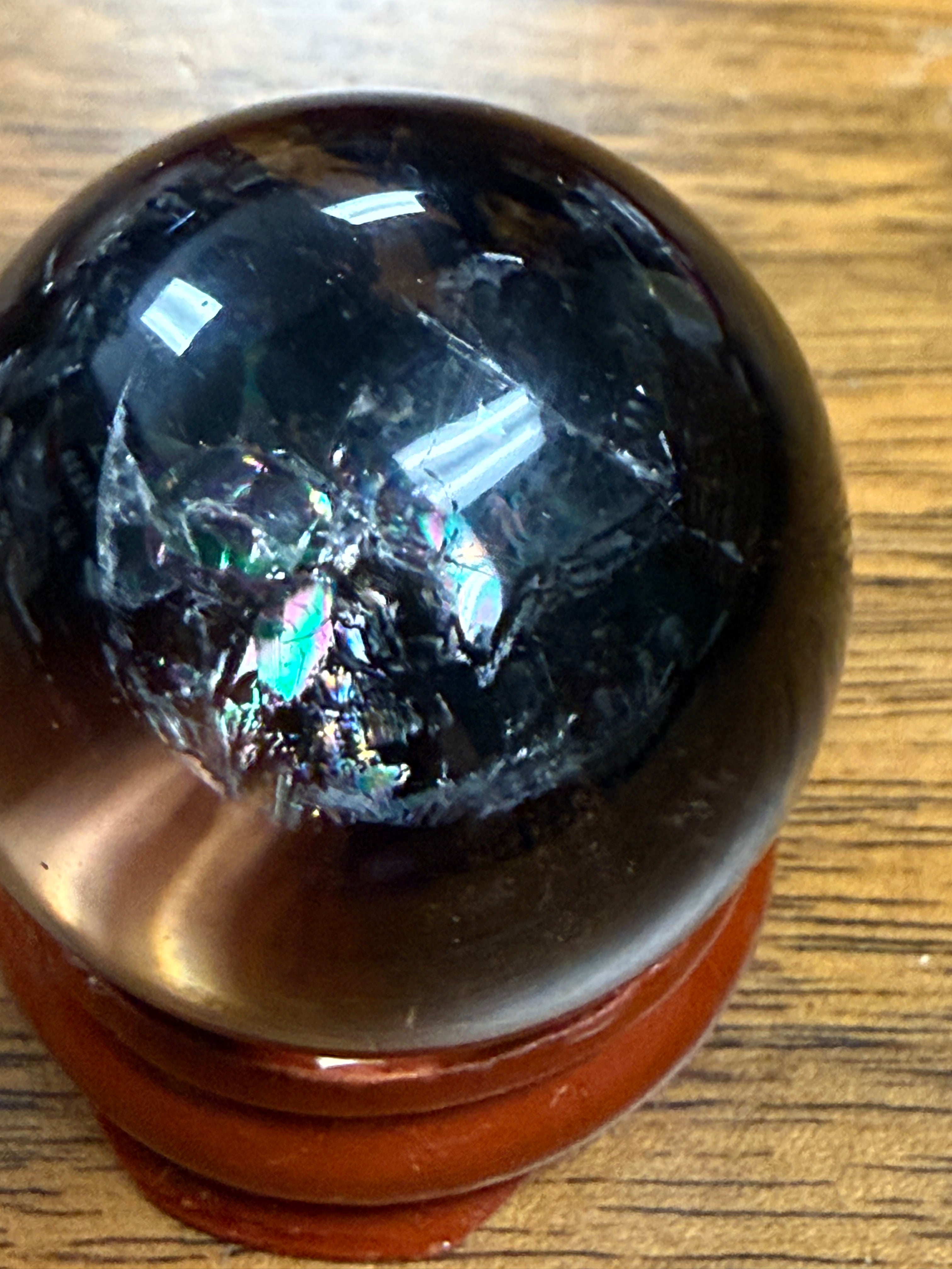Smoky Quartz Crystal Sphere