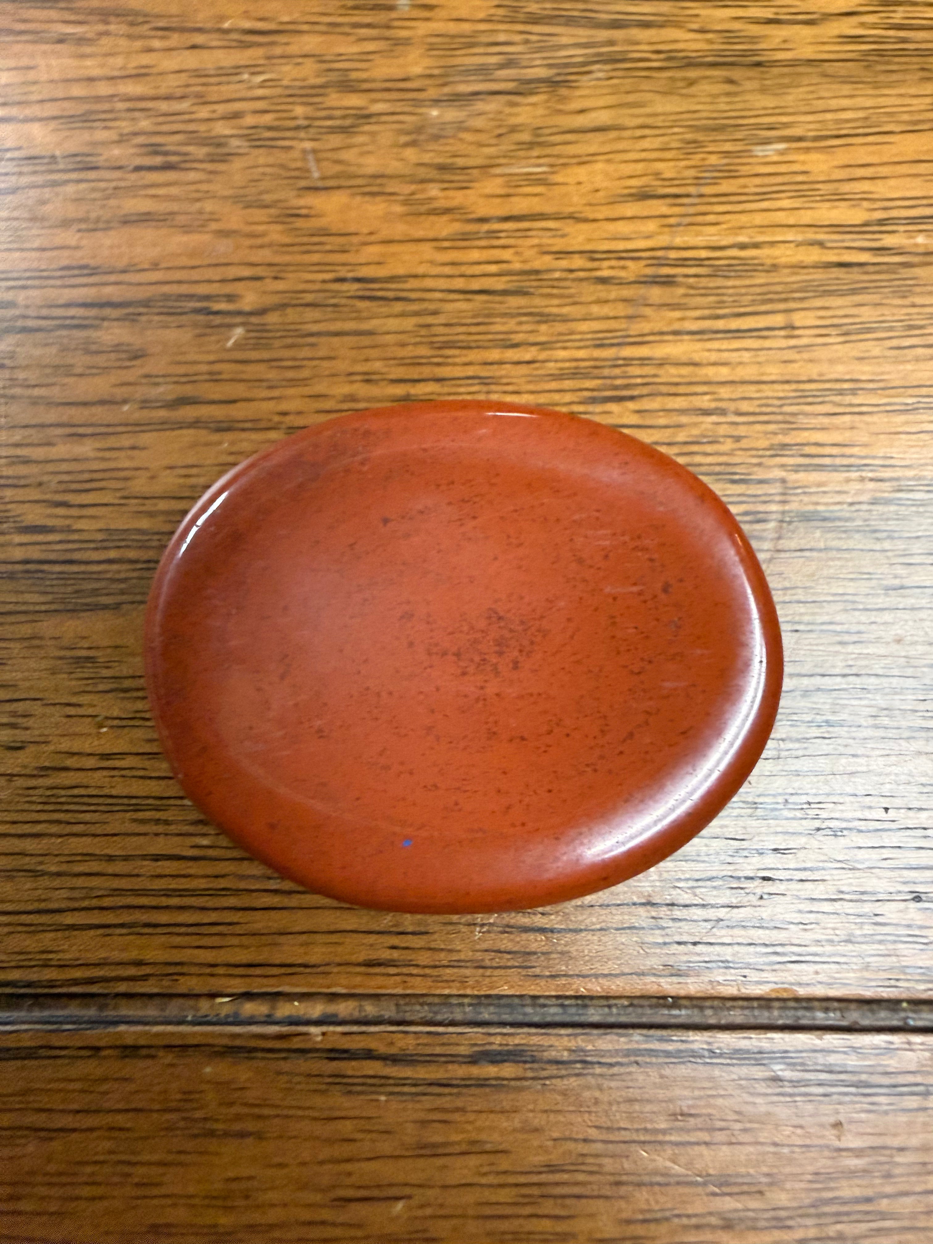 Red Jasper Worry Stone