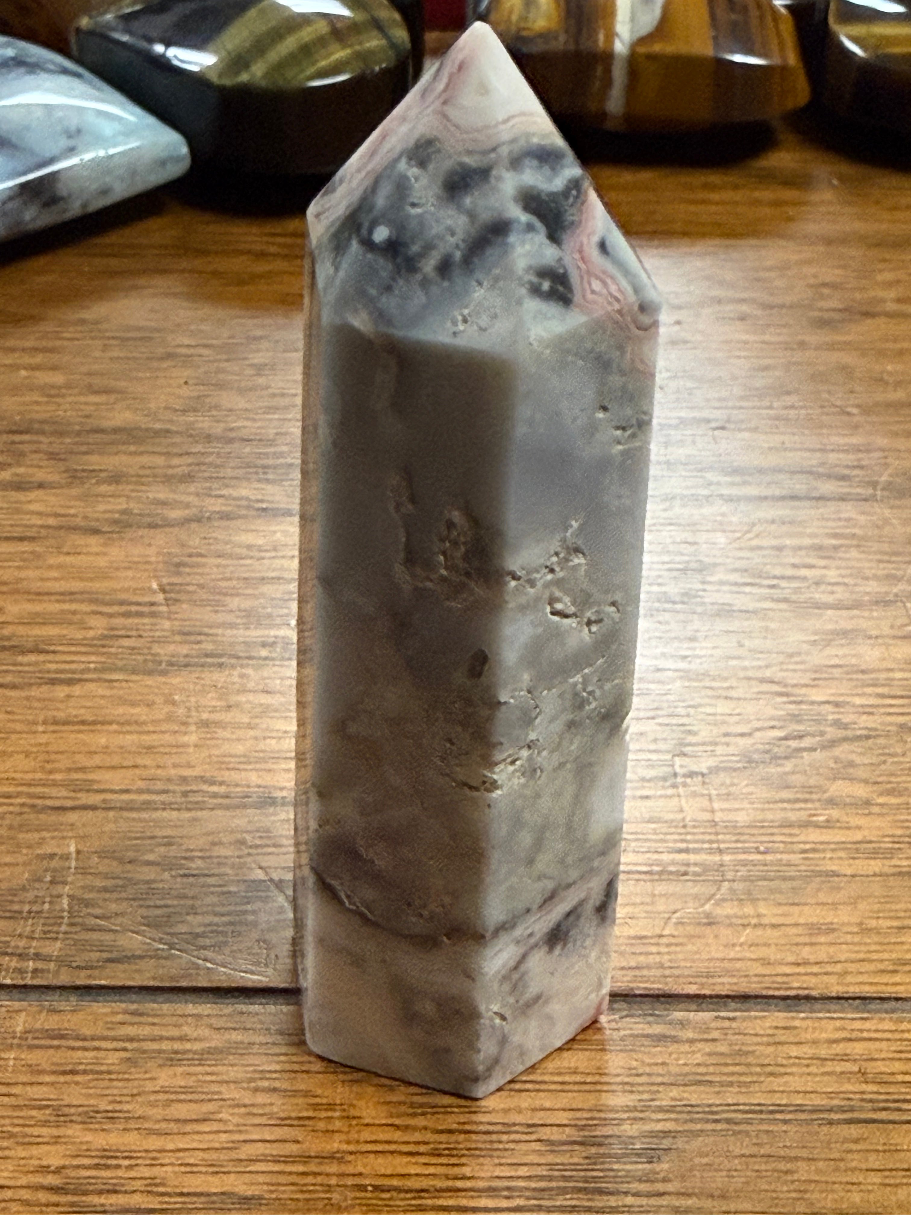 Crazy Lace (Pink) Crystal Tower