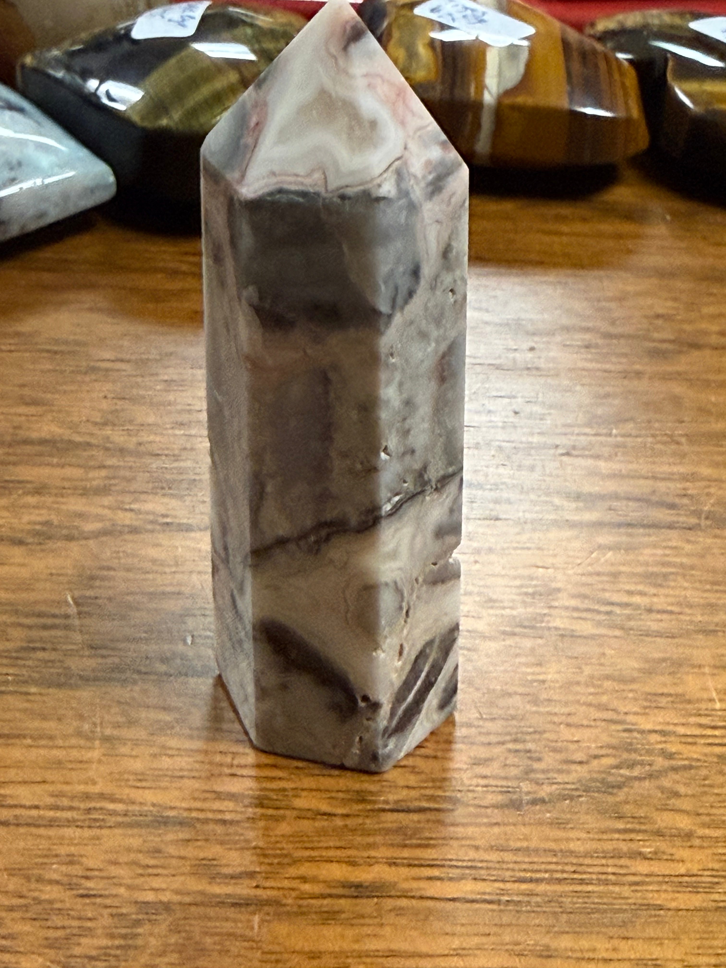 Crazy Lace (Pink) Crystal Tower